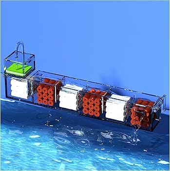 Amazon | オーバーフローフィルター アクリル製壁掛けフィルター